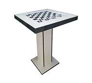 میز شطرنج 80*80 ام دی اف مدل  ACH4فردوس